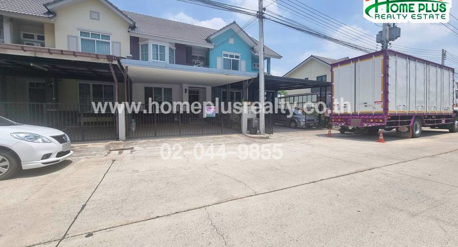 For rent and for sale 3 bedrooms townhouse in Lam Luk Ka, Pathum Thani