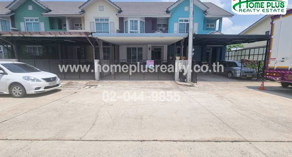 For rent and for sale 3 bedrooms townhouse in Lam Luk Ka, Pathum Thani