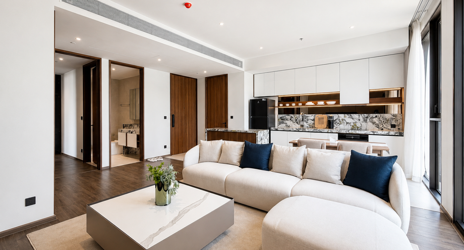 Condo en alquiler de 2 habitaciones en Sathon, Bangkok