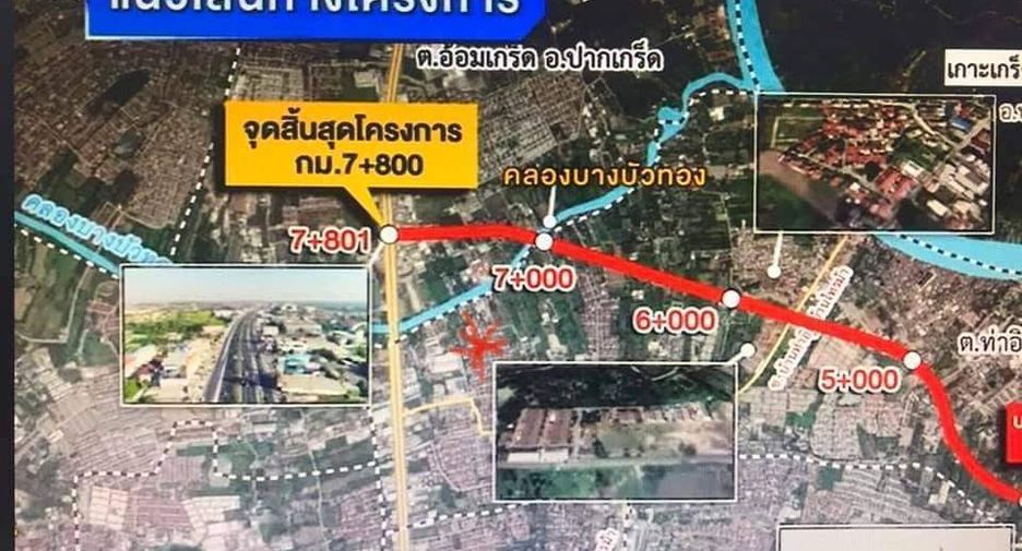 For sale studio house in Pak Kret, Nonthaburi