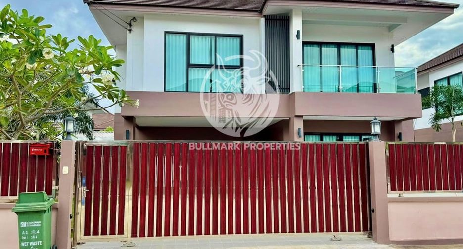 For rent 4 bedrooms house in Bang Lamung, Chonburi