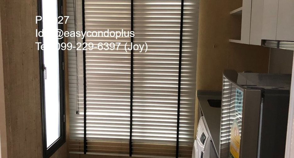 For rent 1 bed condo in Huai Khwang, Bangkok