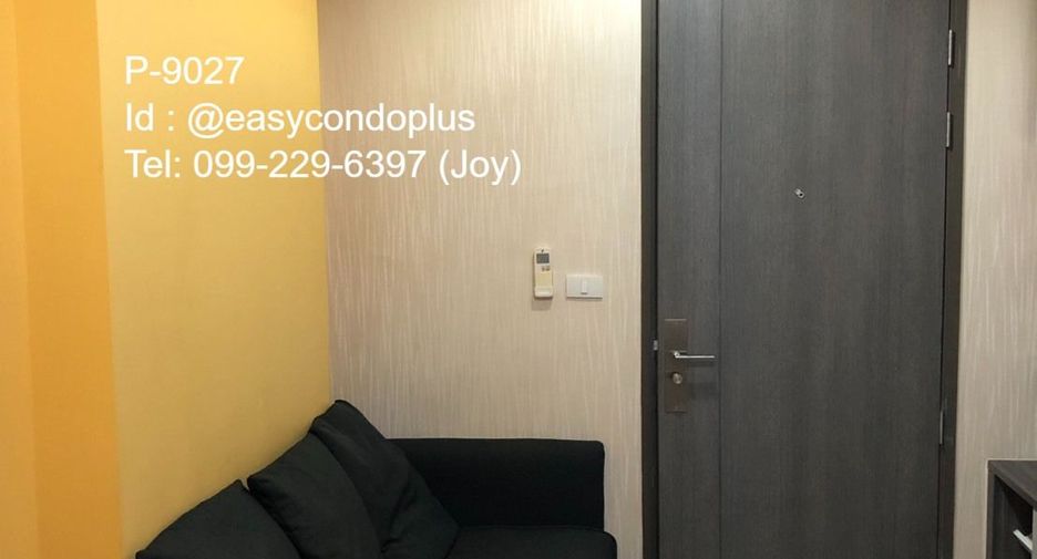 For rent 1 bed condo in Huai Khwang, Bangkok