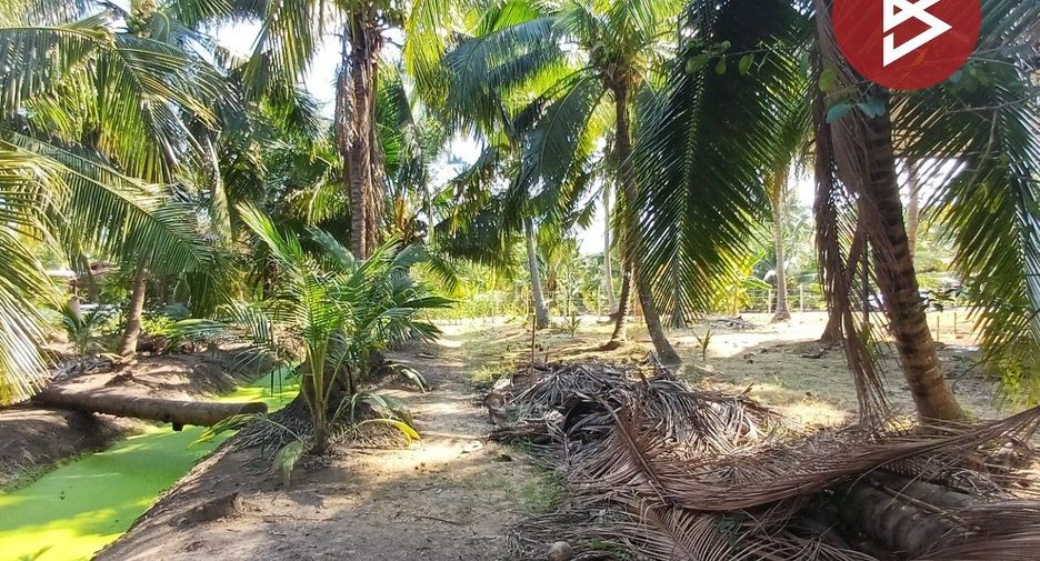 For sale land in Bang Khonthi, Samut Songkhram