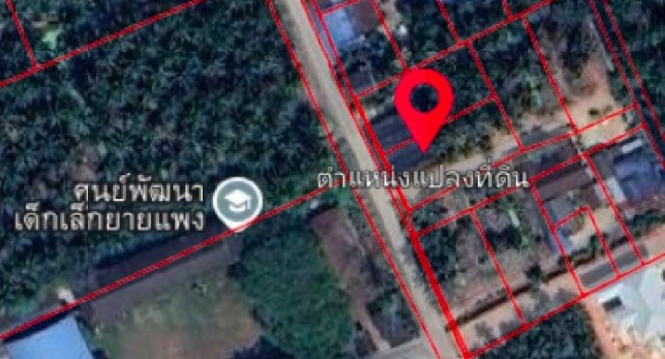 For sale land in Bang Khonthi, Samut Songkhram