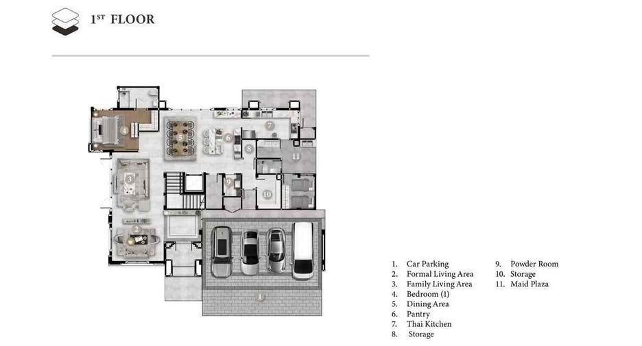 For sale 5 bedrooms house in Bang Phli, Samut Prakan