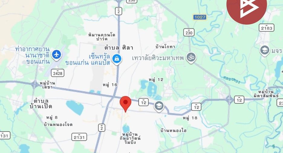 For sale land in Mueang Khon Kaen, Khon Kaen