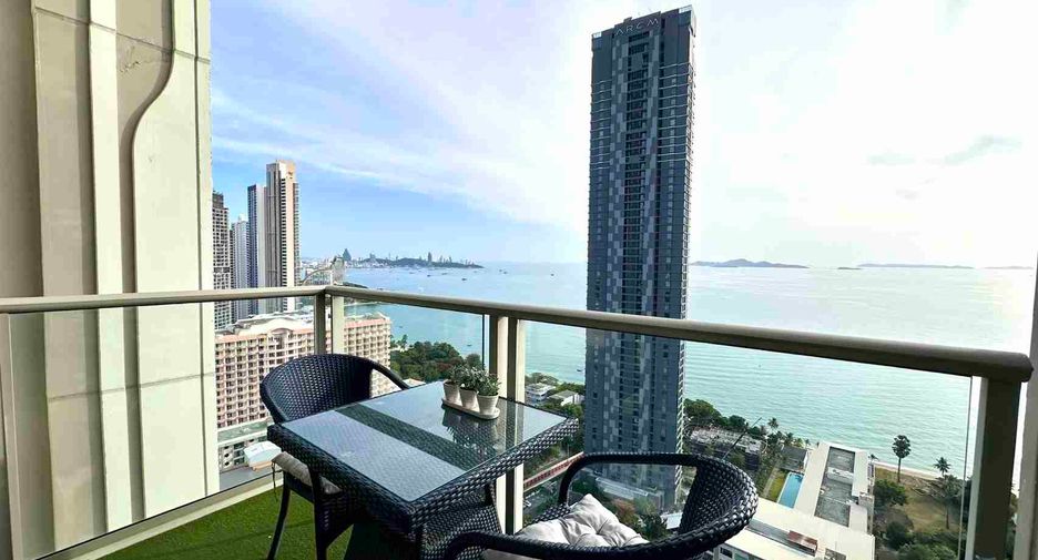 À louer studio condo à Bang Lamung, Chonburi