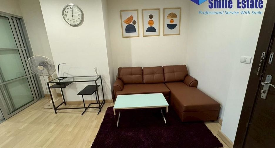 For rent 1 bed condo in Huai Khwang, Bangkok