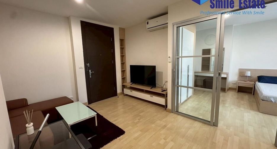 For rent 1 bed condo in Huai Khwang, Bangkok