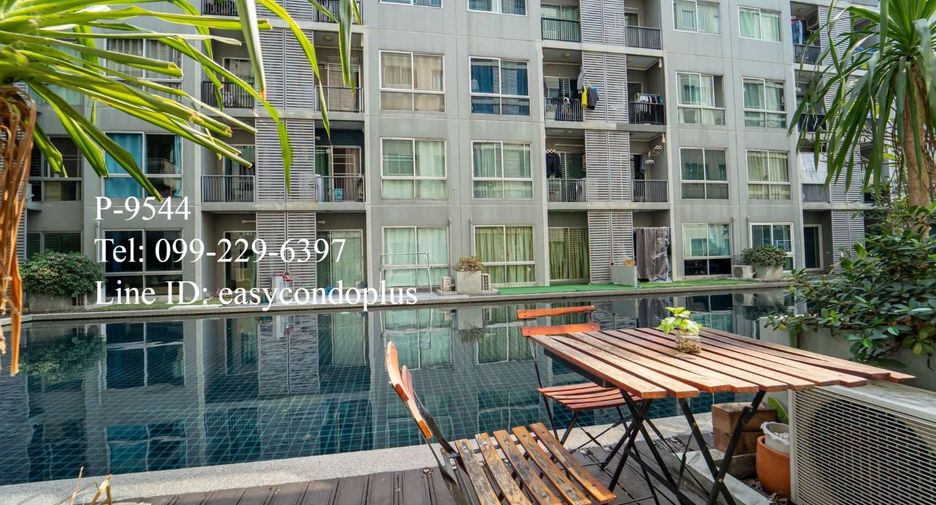 Condo en alquiler de 1 habitaciones en Huai Khwang, Bangkok