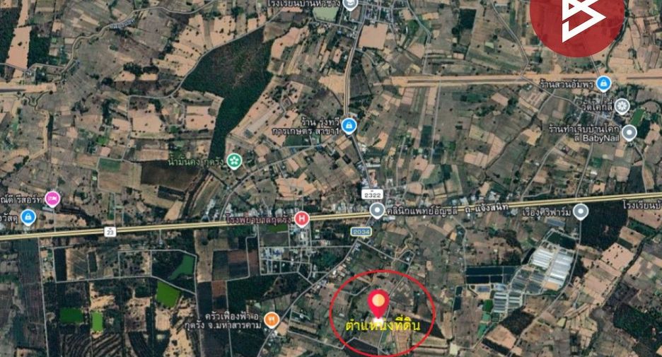 For sale land in Kut Rang, Maha Sarakham