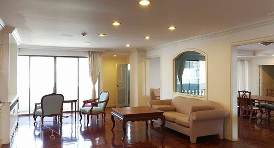 For rent 3 ベッドルーム apartment in Khlong Toei, Bangkok