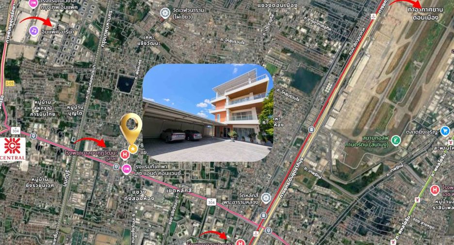 À vendre studio maison de ville à Lak Si, Bangkok