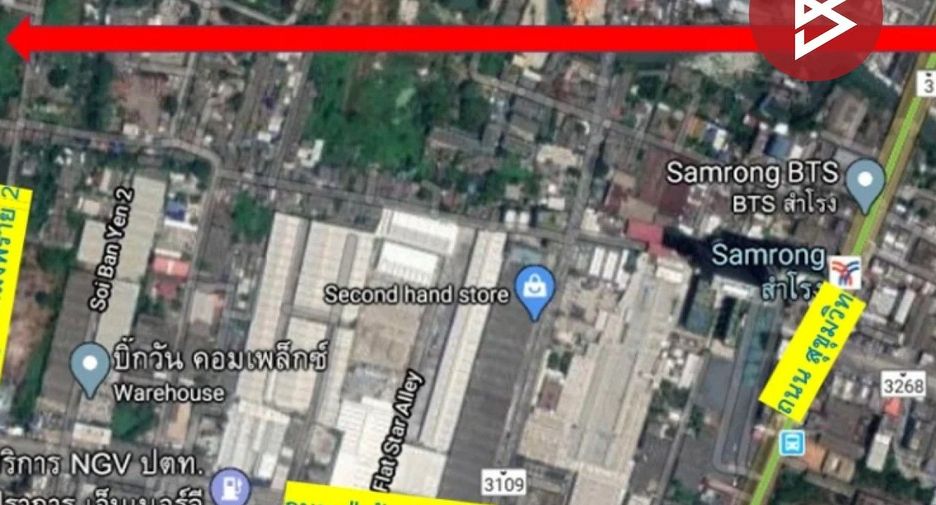 For sale land in Phra Pradaeng, Samut Prakan