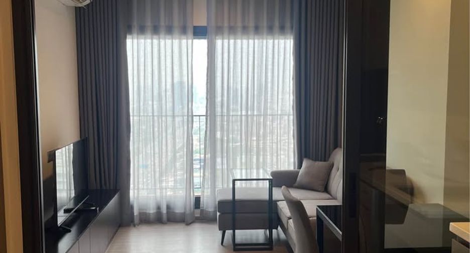 Wohnung zur Miete mit 1 Zimmer in Huai Khwang, Bangkok