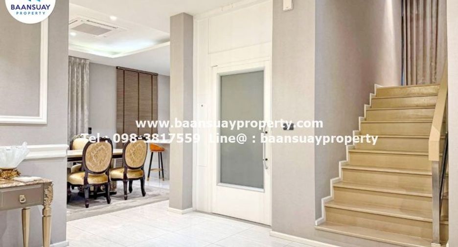 For rent 4 bedrooms house in Lak Si, Bangkok