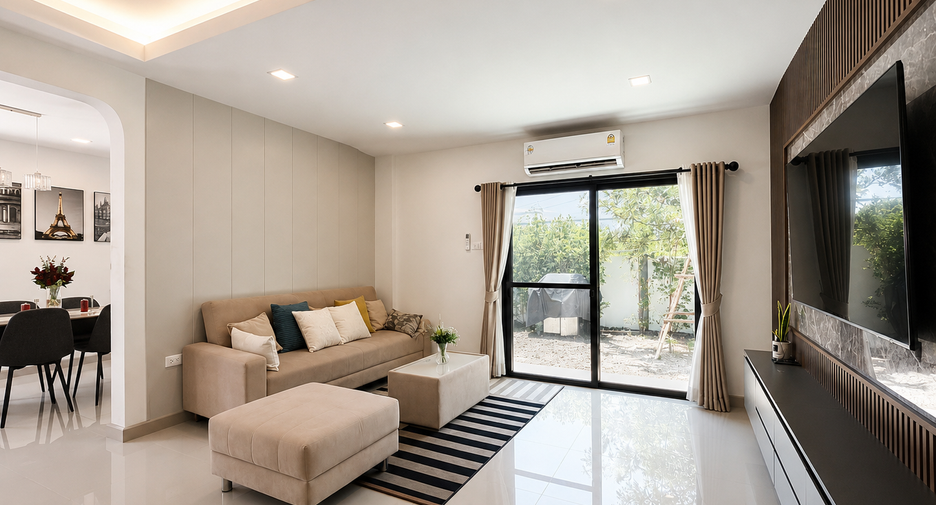 出租 3 卧室 独立屋 在 Bang Lamung, Chon Buri