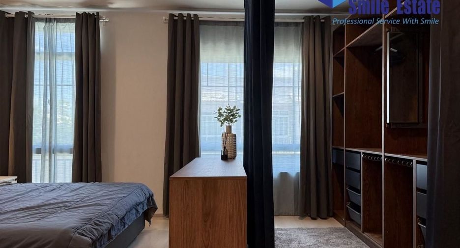 For rent 2 bedrooms townhouse in Bang Phli, Samut Prakan