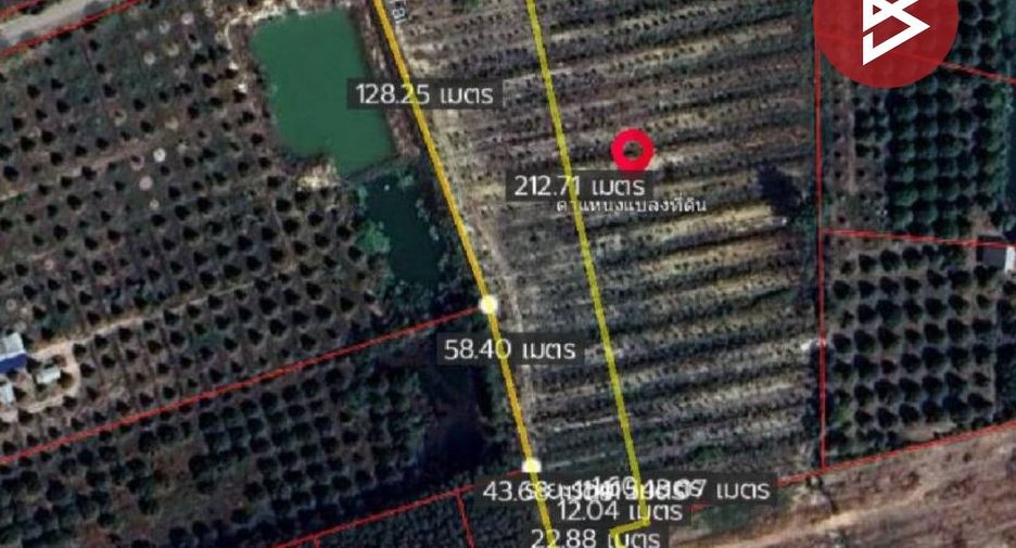 Terreno en venta en Wang Chan, Rayong