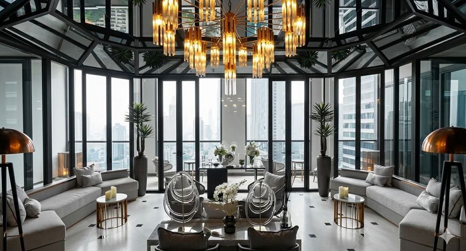 For rent 2 bedrooms condo in Sathon, Bangkok