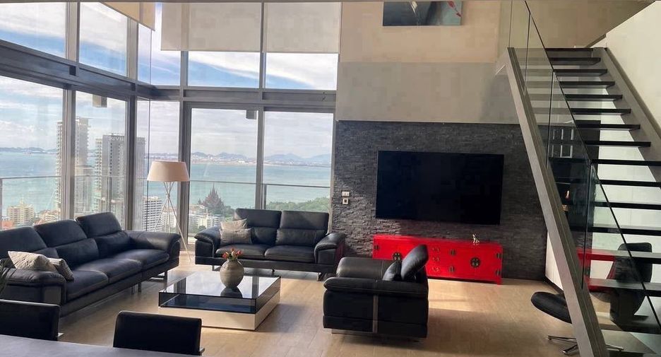 For sale 3 bedrooms condo in North Pattaya, Pattaya