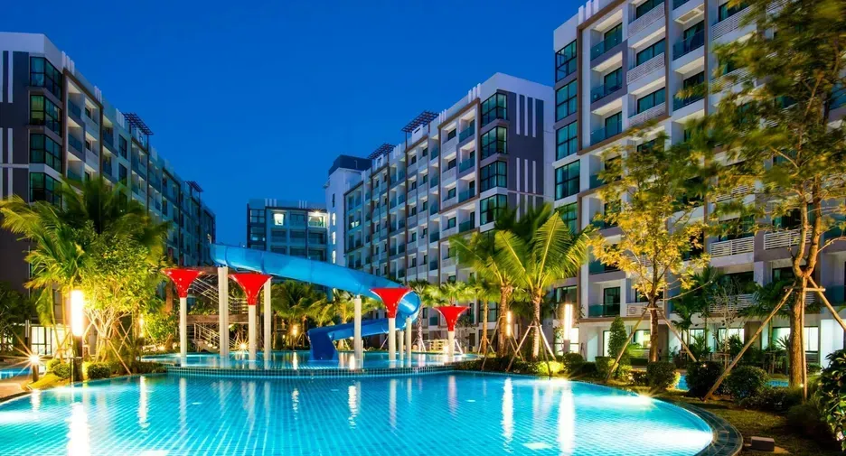 À vendre 1 chambre condo à Jomtien, Pattaya