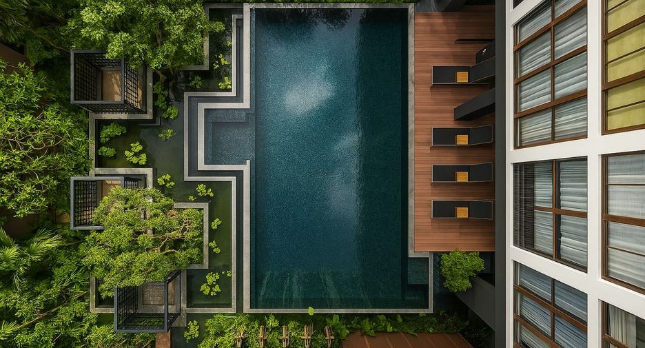 À louer 2 chambres condo à Watthana, Bangkok