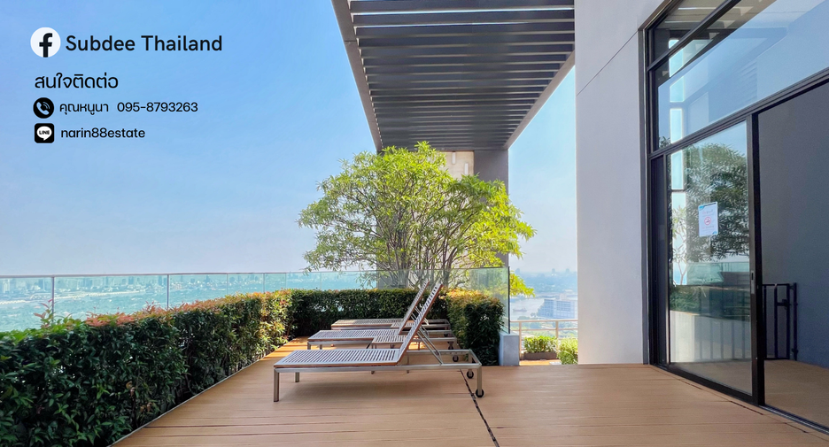 For sale 1 bed condo in Yan Nawa, Bangkok
