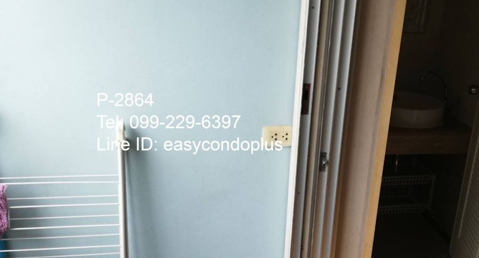 Condo en alquiler de estudio en Huai Khwang, Bangkok