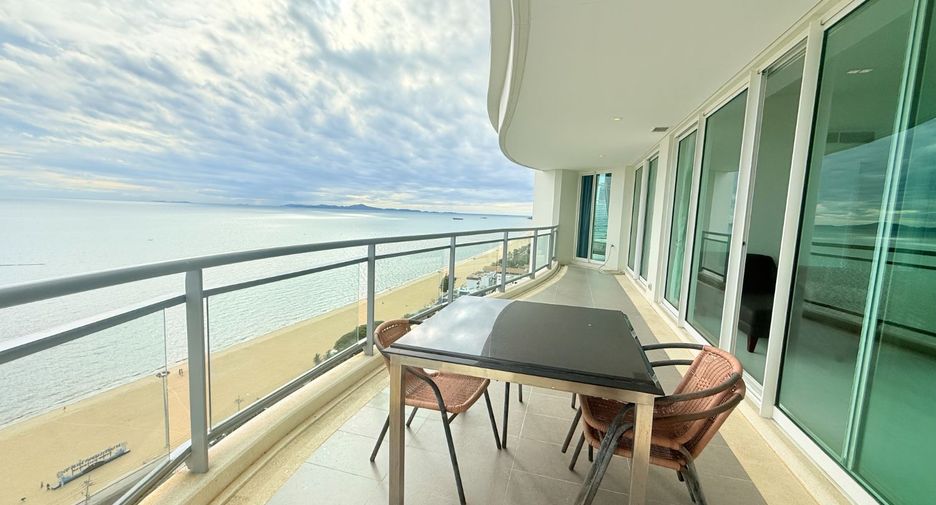 For rent 3 ベッドルーム condo in Jomtien, Pattaya