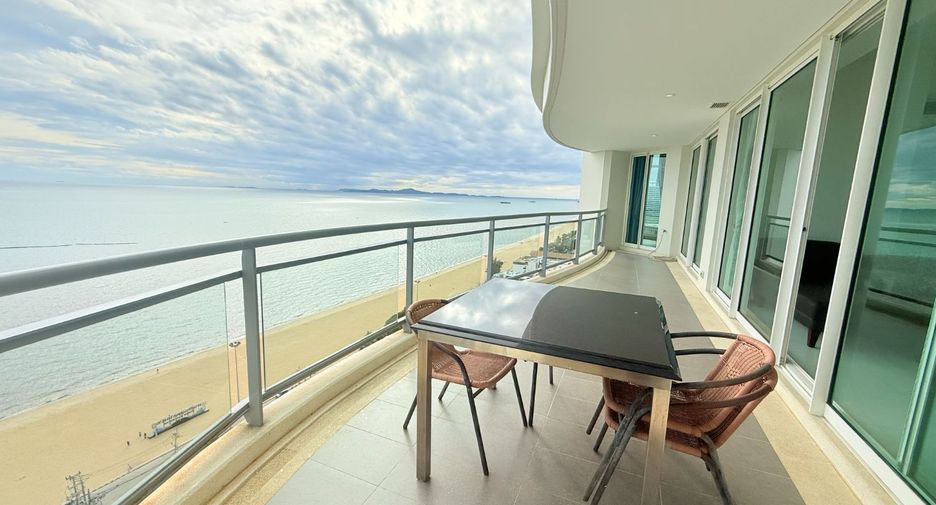 For rent 3 ベッドルーム condo in Jomtien, Pattaya