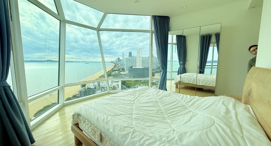 For rent 3 ベッドルーム condo in Jomtien, Pattaya