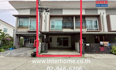For sale 3 bedrooms townhouse in Mueang Nonthaburi, Nonthaburi