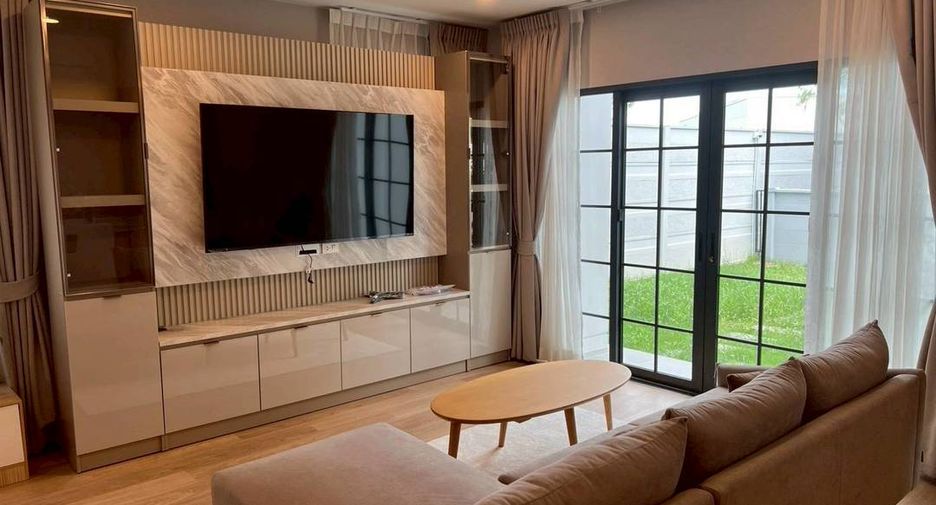 For rent 4 bedrooms house in Bang Phli, Samut Prakan