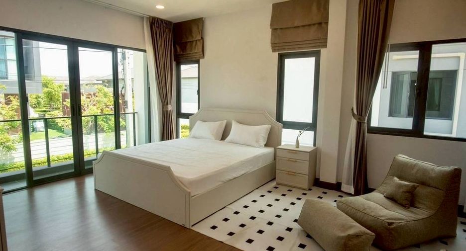 Casa en alquiler de 4 habitaciones en Bang Phli, Samut Prakan