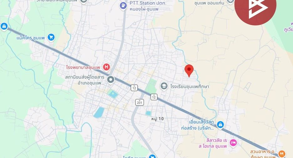 Terreno en venta en Chum Phae, Khon Kaen