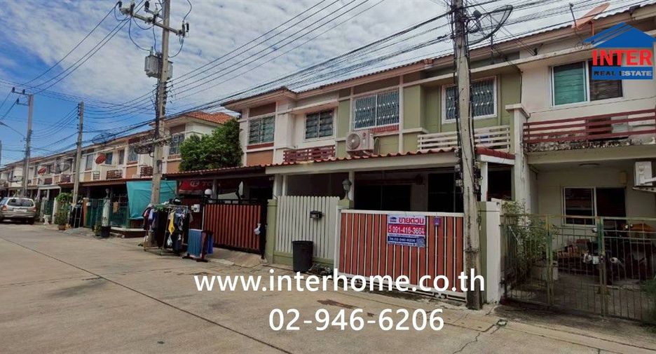 ขาย 3 ห้องนอน ทาวน์เฮ้าส์ ใน เมืองปทุมธานี, ปทุมธานี