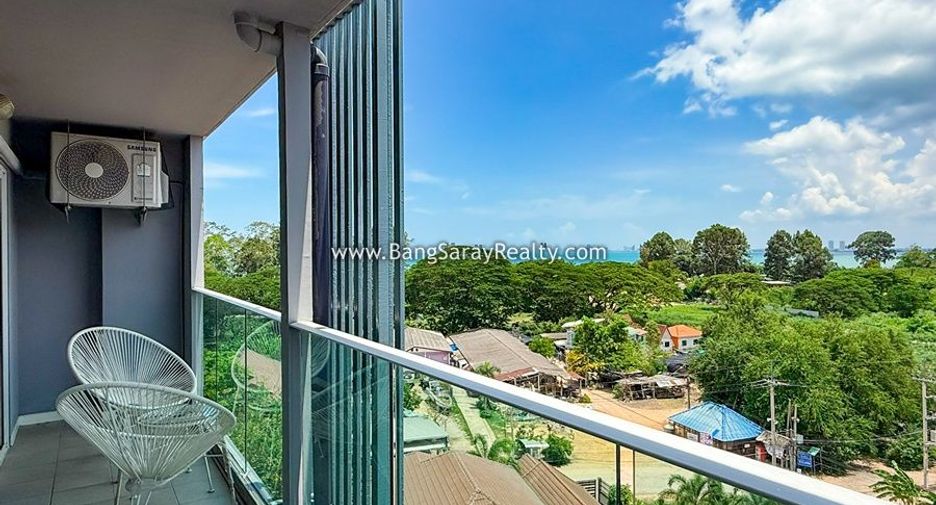 For rent 1 bed condo in Bang Saray, Pattaya