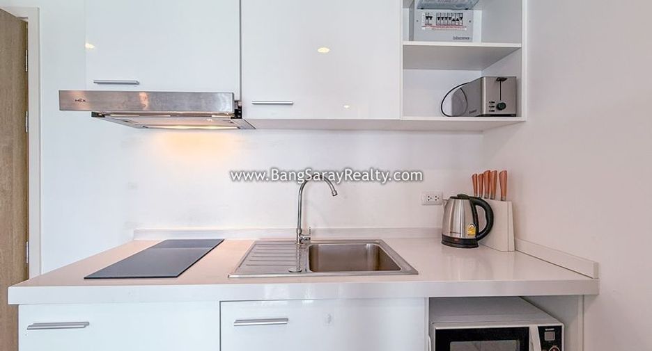 For rent 1 bed condo in Bang Saray, Pattaya