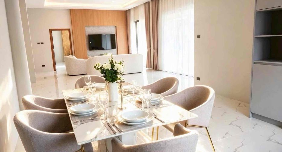 Villa en alquiler de 4 habitaciones en Bang Lamung, Chonburi