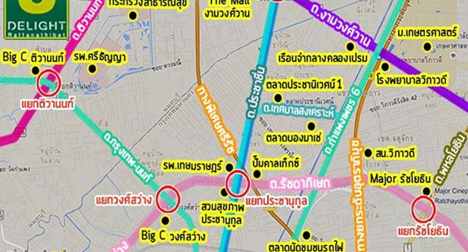 For sale 1 bed condo in Mueang Nonthaburi, Nonthaburi