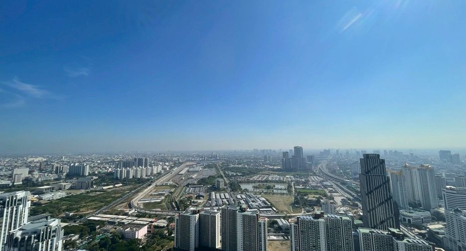 For rent 1 bed condo in Huai Khwang, Bangkok