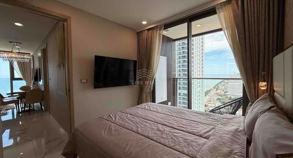 À vendre 2 chambres condo à Jomtien, Pattaya