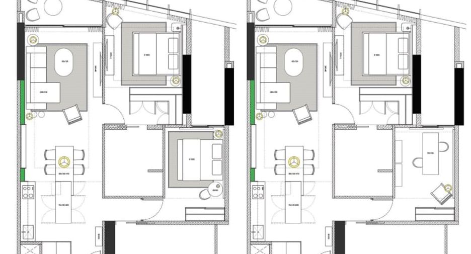 For rent 2 bedrooms apartment in Khlong Toei, Bangkok