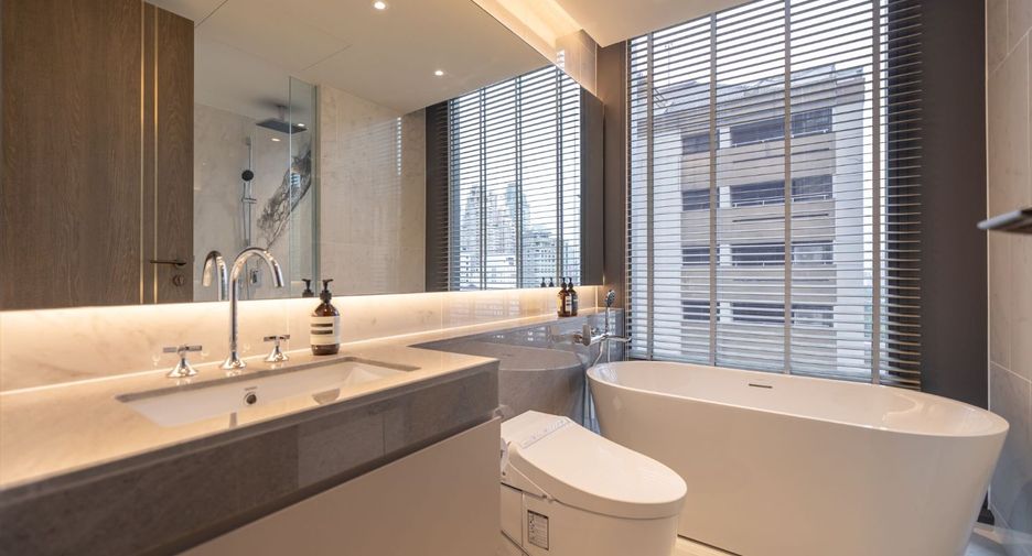 À louer 1 chambre appartement à Pathum Wan, Bangkok