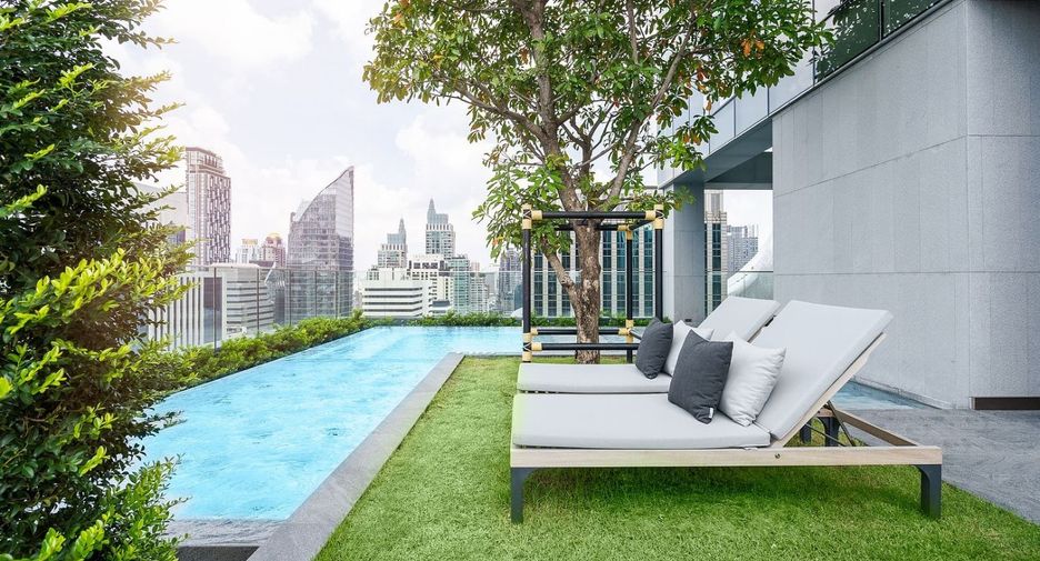 À louer 1 chambre appartement à Pathum Wan, Bangkok
