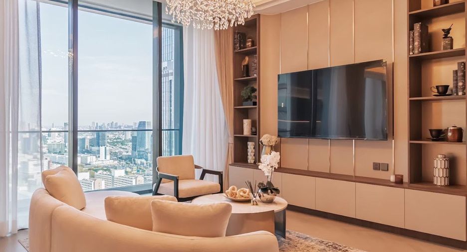 À louer et à vendre 2 chambres appartement à Sathon, Bangkok