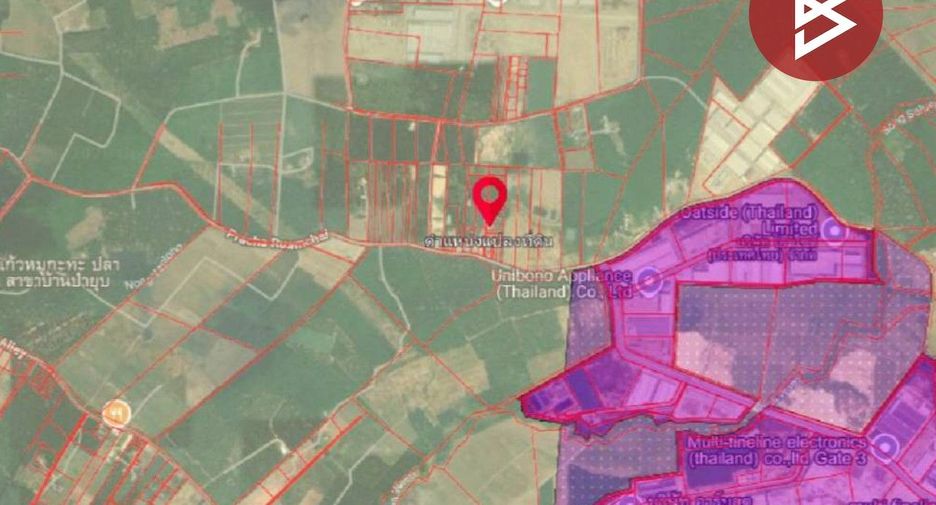 Terreno en venta en Ban Bueng, Chonburi