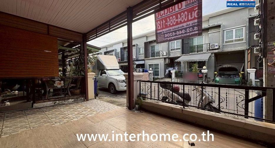 For rent and for sale 3 bedrooms townhouse in Bang Phli, Samut Prakan